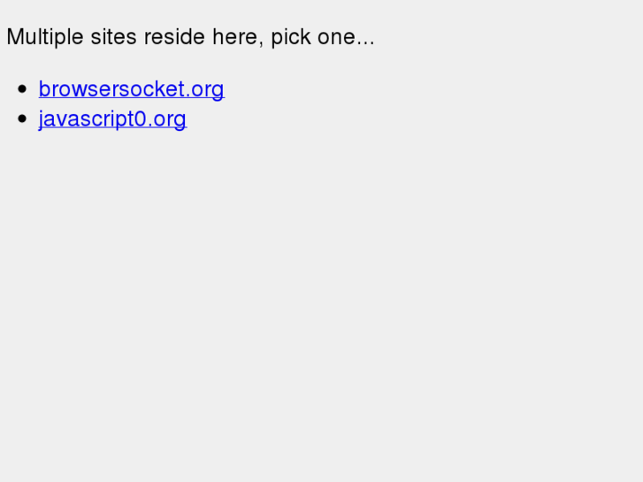 www.browsersocket.org