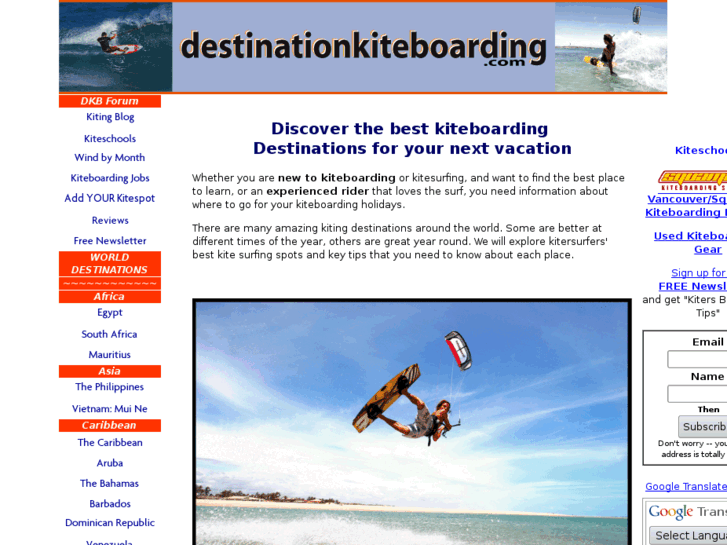 www.destinationkiteboarding.com