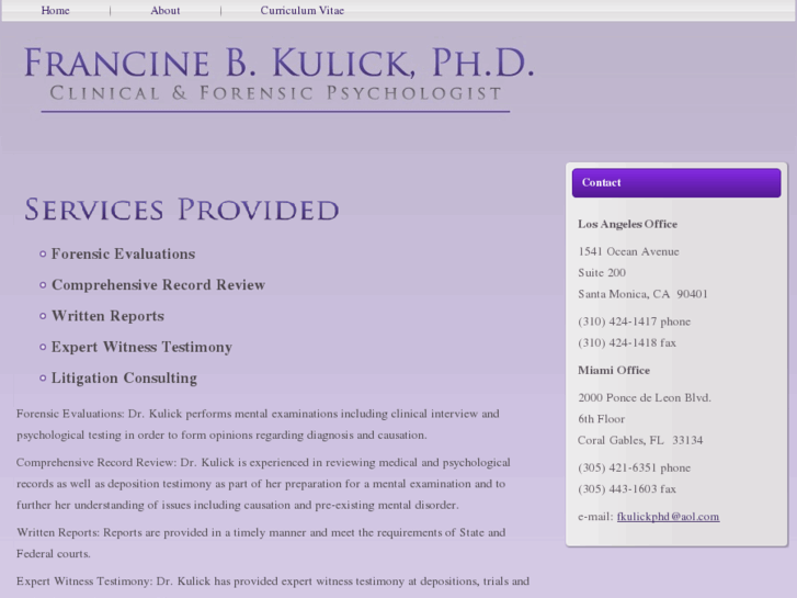 www.drfrancinekulick.com