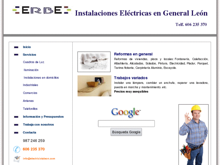 www.electricistaleon.com