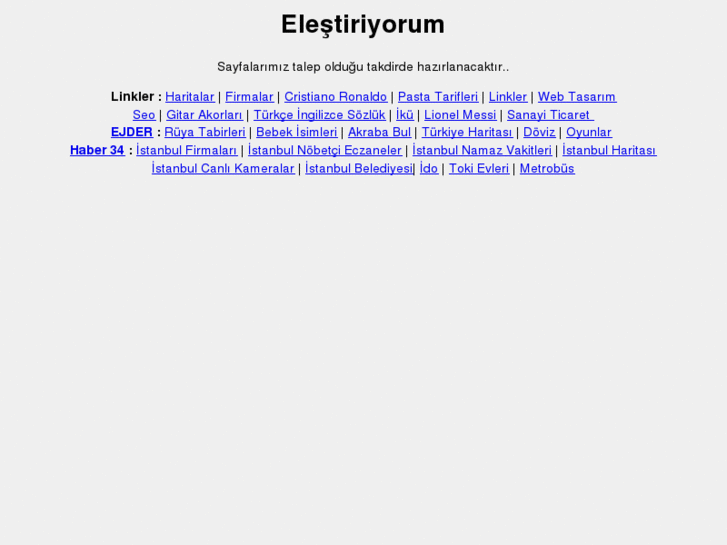 www.elestiriyorum.com