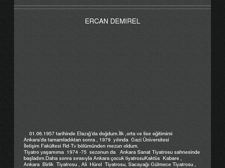 www.ercandemirel.net