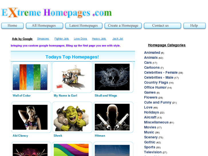 www.extremehomepages.com