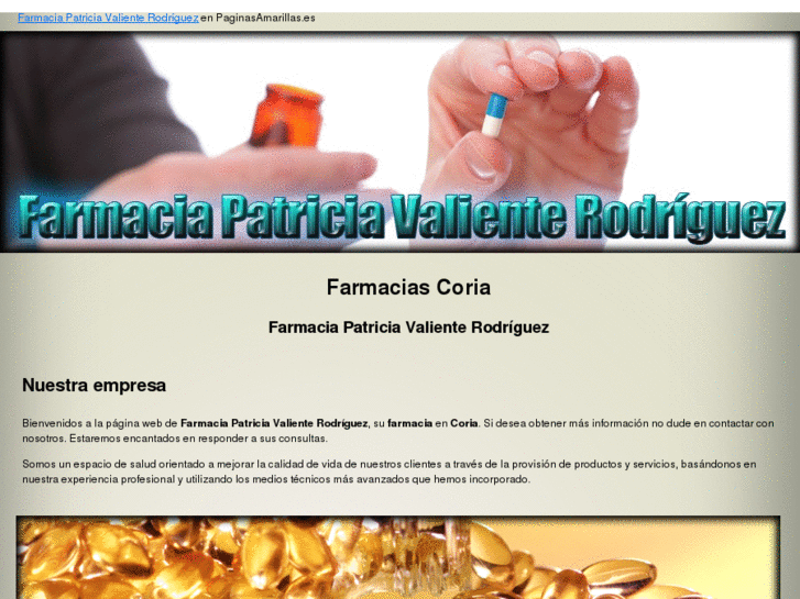 www.farmaciapatriciavalienterodriguez.com