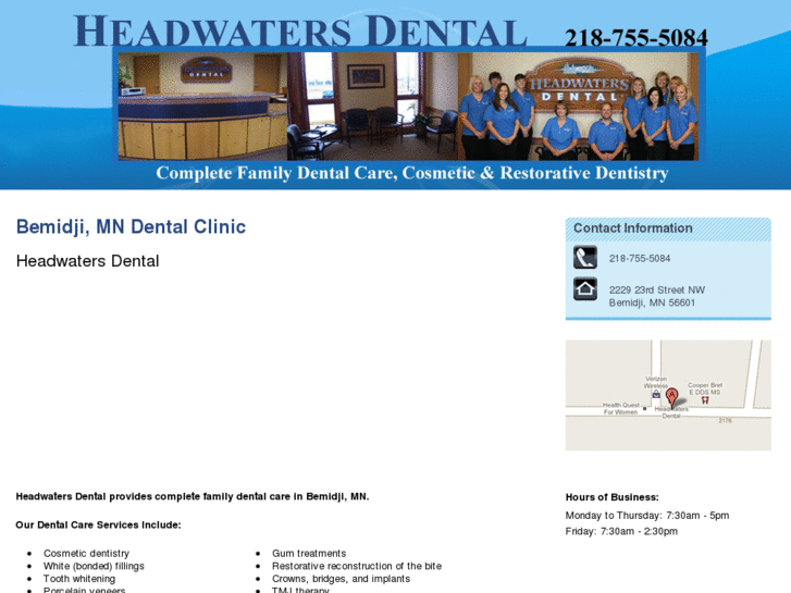 www.headwatersdentalbemidji.com