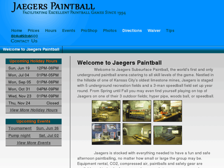 www.jaegerspaintballcave.com