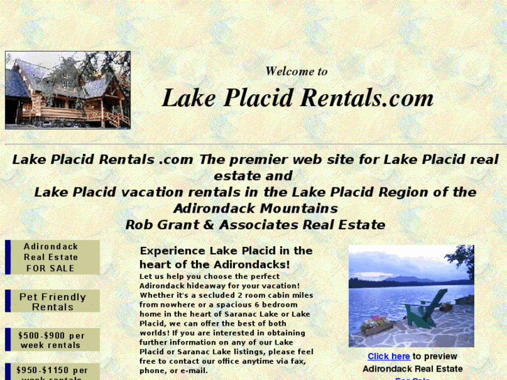 www.lakeplacidrentals.com