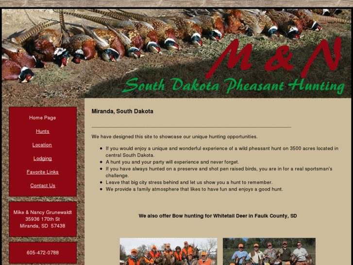 www.m-npheasanthunting.com