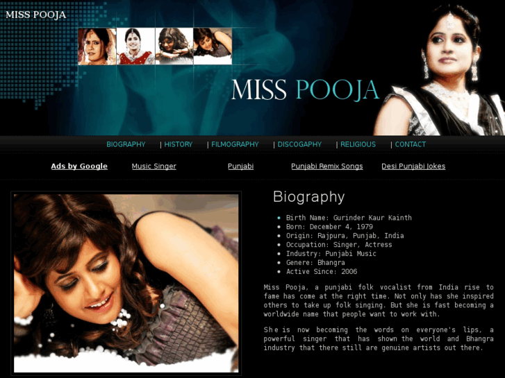 www.misspooja.org