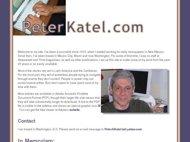 www.peterkatel.com