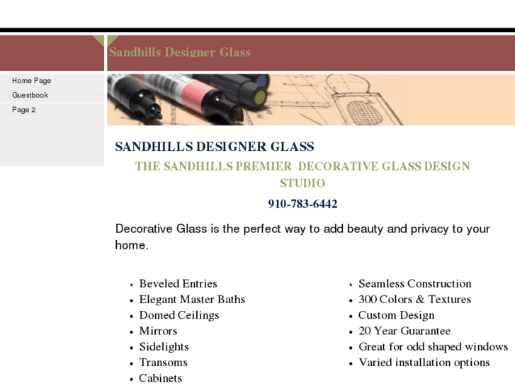 www.sandhillsdesignerglass.com