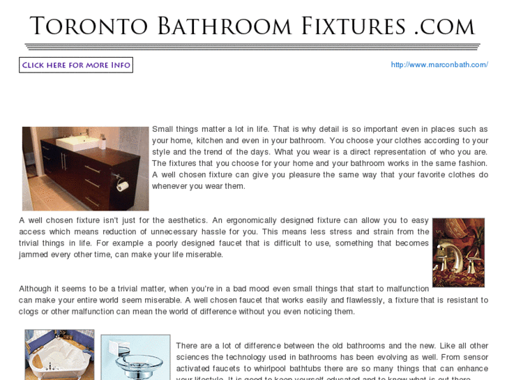 www.torontobathroomfixtures.com