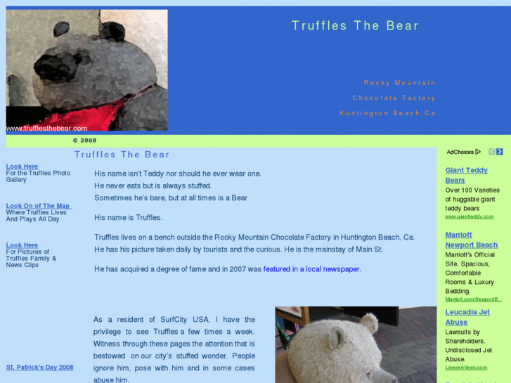 www.trufflesthebear.com