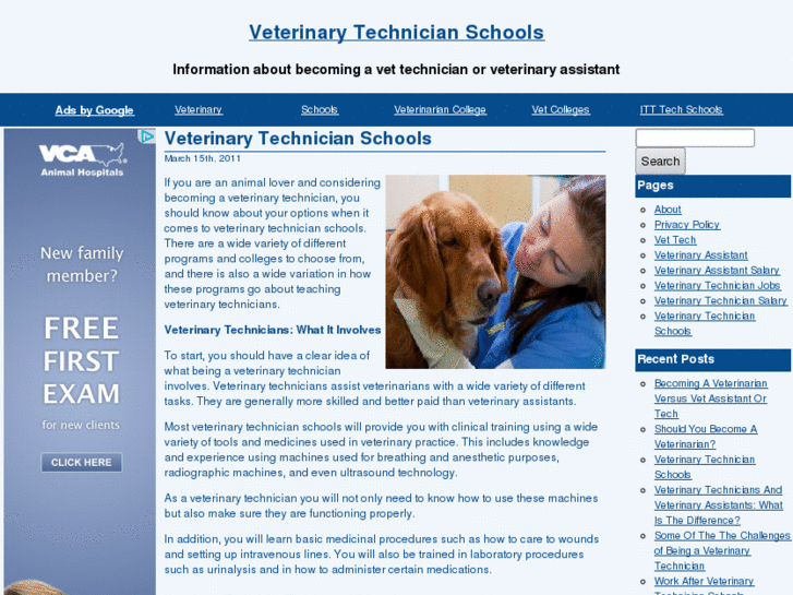 www.veterinarytechnicianschools.info