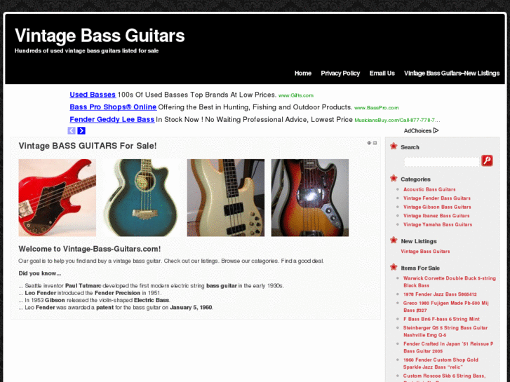 www.vintage-bass-guitars.com