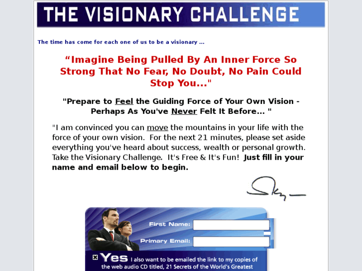 www.visionarychallenge.com