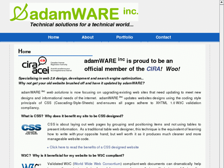 www.adamware.ca