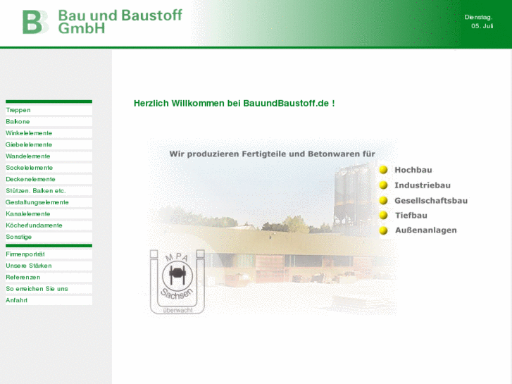 www.bauundbaustoff.de