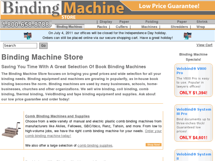 www.binding-machine-store.com