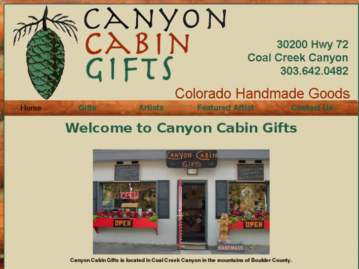 www.canyoncabingifts.com