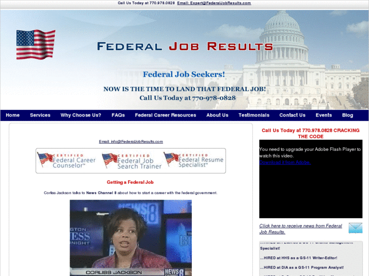 www.federaljobresults.com