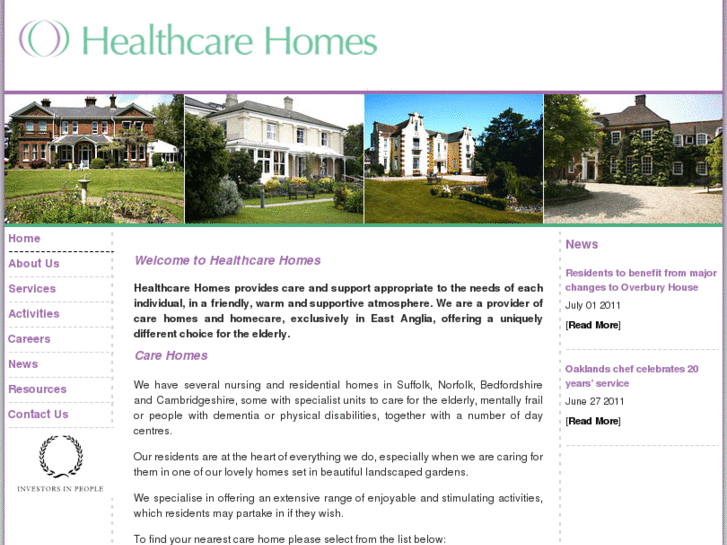 www.healthcarehomes.net