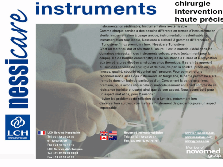 www.nessicare-instruments.com