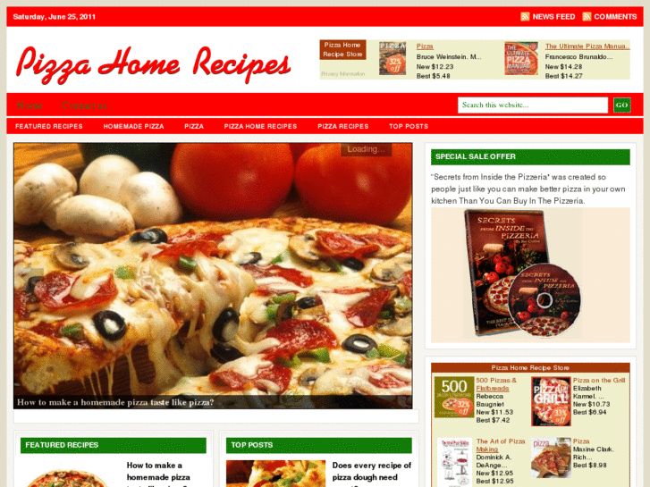 www.pizzahomerecipes.com