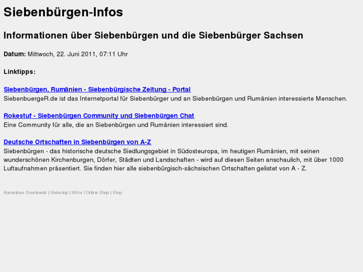 www.siebenbuergen.info