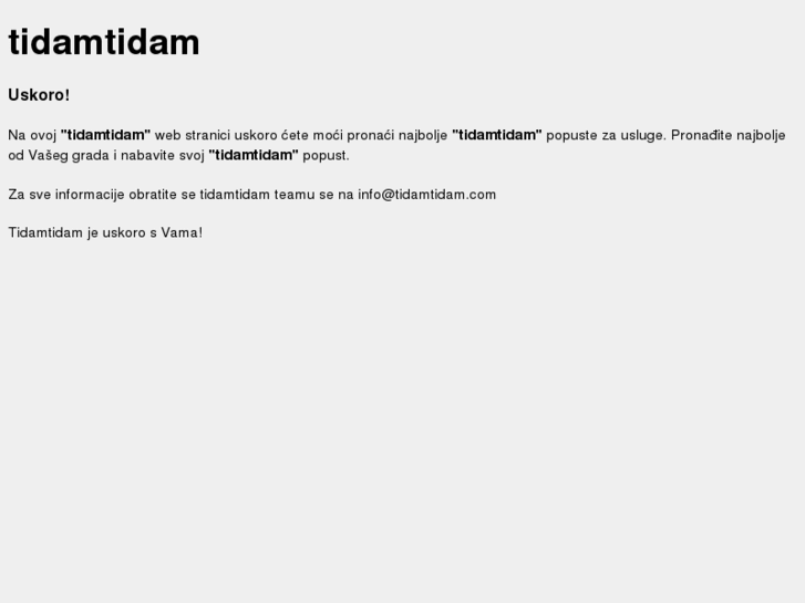 www.tidamtidam.com