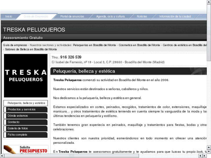 www.treskapeluqueros.com