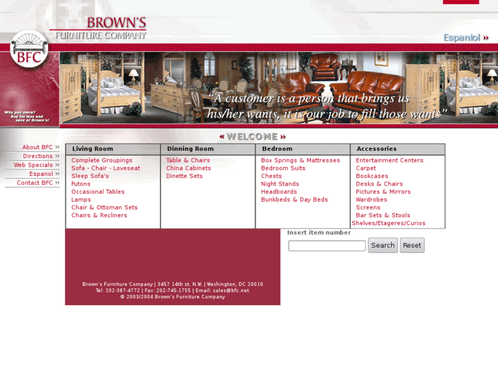 www.browns-furniture.net