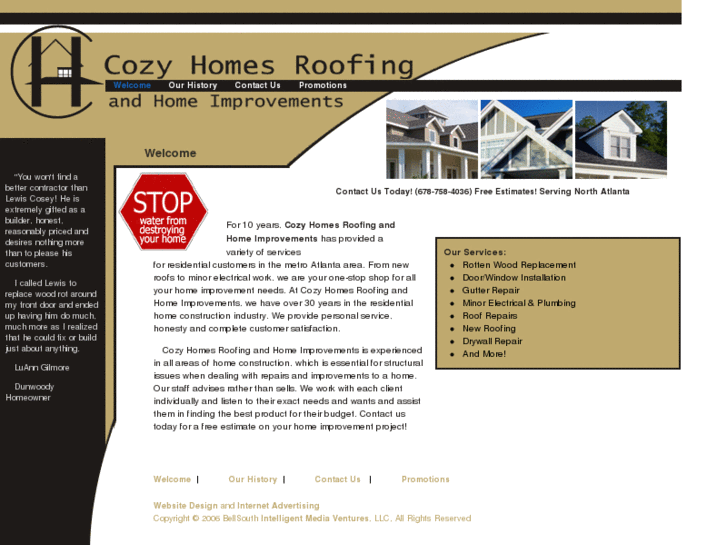 www.cozyhomesroofing.com