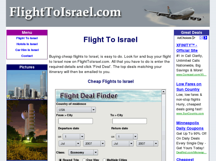 www.flighttoisrael.com