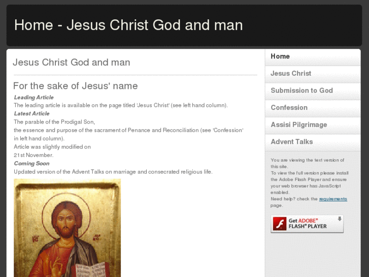 www.jesuschristgodandman.org