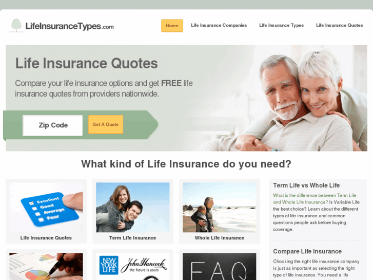 www.lifeinsurancetypes.com