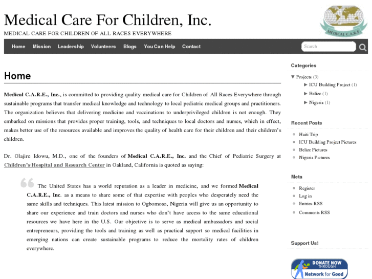 www.medicalcareforchildren.org