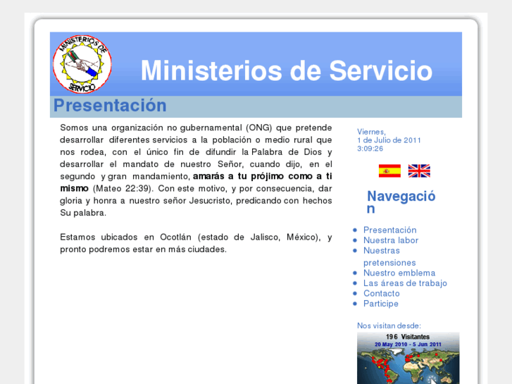 www.ministeriosdeservicio.org
