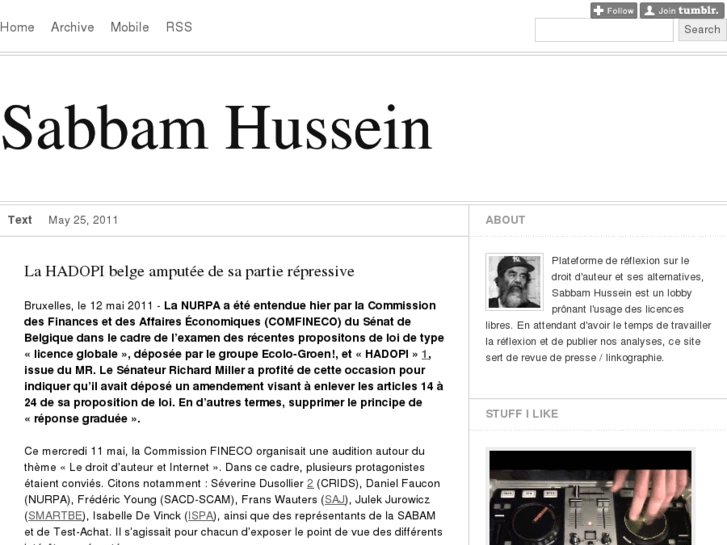 www.sabbamhussein.be