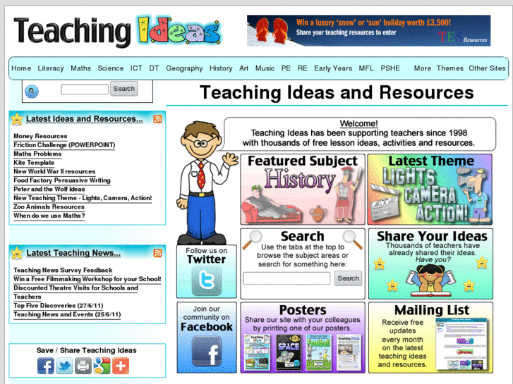 www.teachingstuff.co.uk