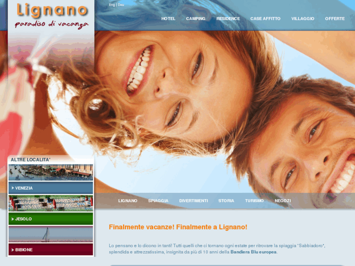 www.vacanzelignano.biz