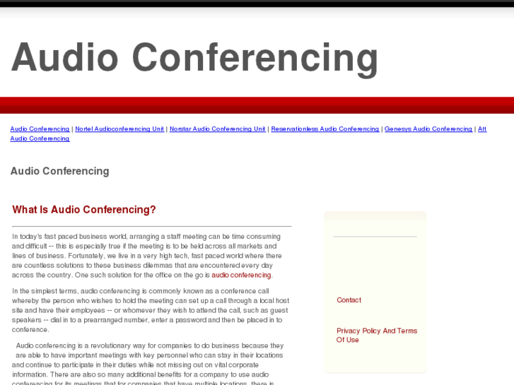 www.audioconferencingtips.com