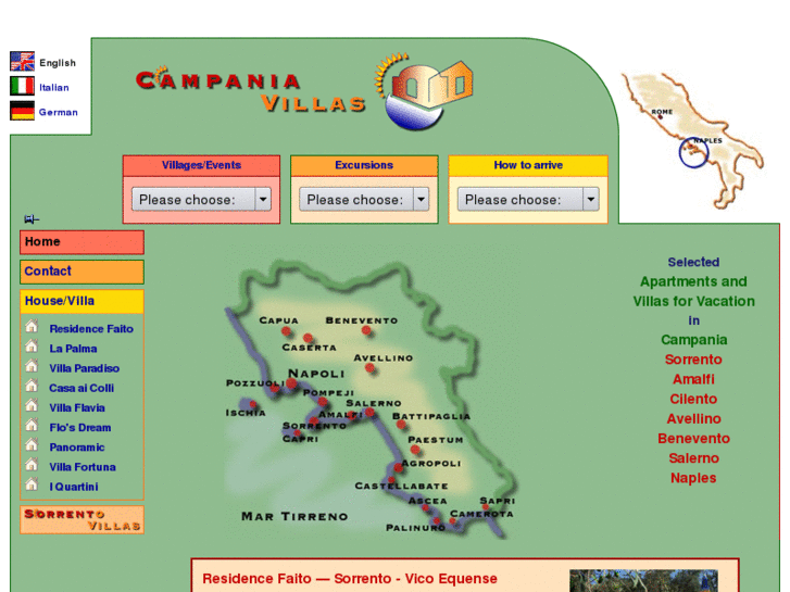 www.campania-villas.com