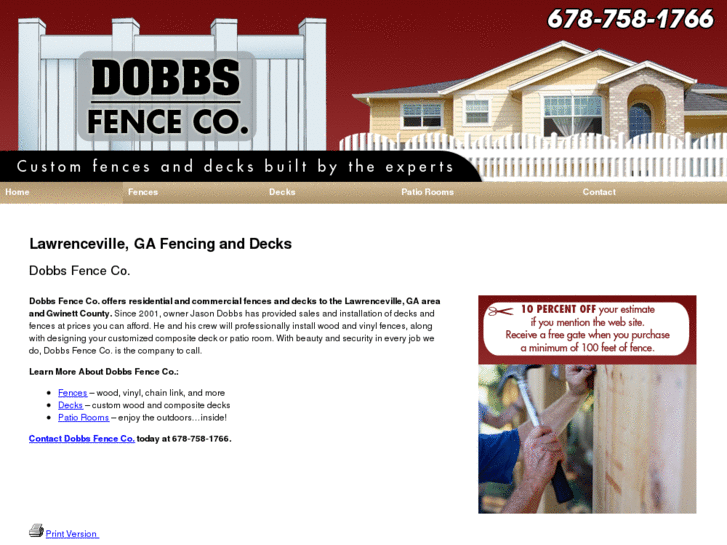 www.dobbscustomfenceanddeck.com