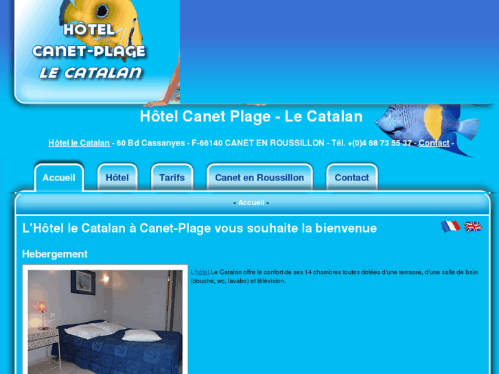 www.hotel-canet-plage.com
