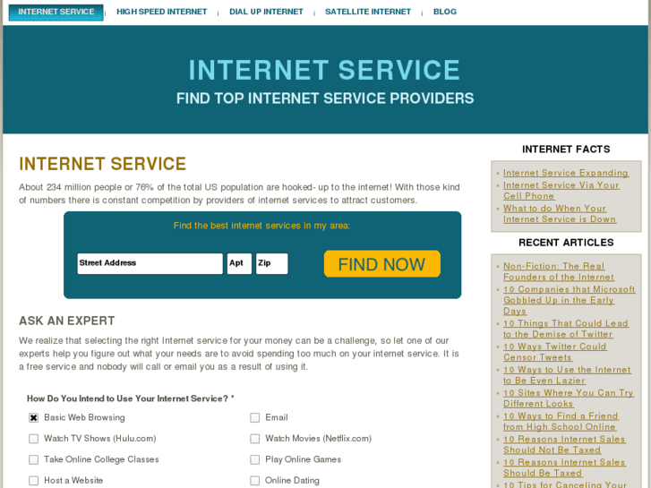 www.internetservice.net