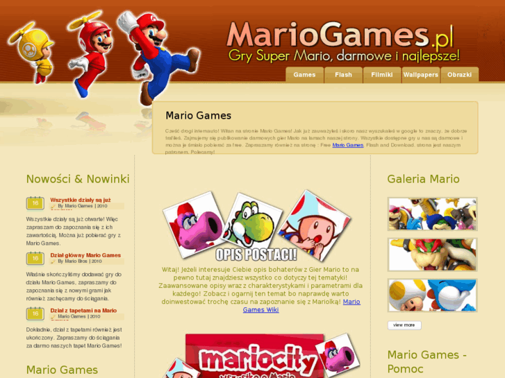 www.mariogames.pl