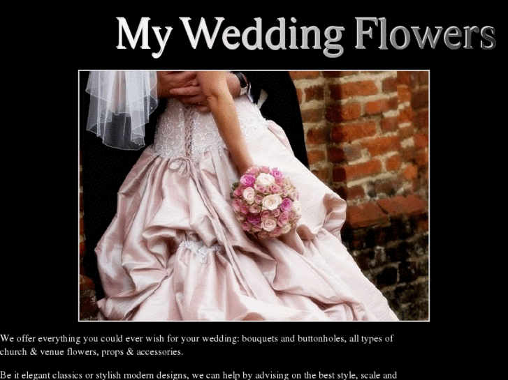 www.myweddingflowers.info