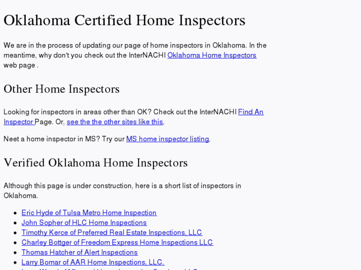 www.oklahomahomeinspector.org