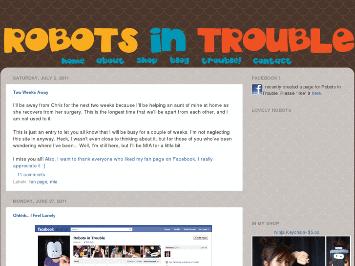 www.troubledrobot.com